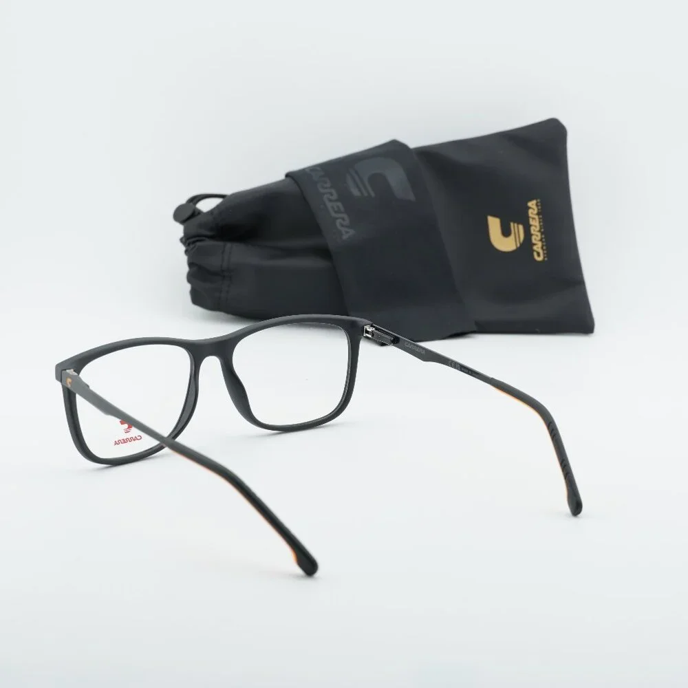Carrera Junior CARRERA2045T 08LZ 00 Square Eyeglasses 52mm - Black/Orange
